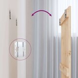  Stensko posteljno vzglavje 82,5x3x60 cm trdna borovina, (20724817) | Shoptok.si