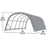 ShelterLogic Sjenica za Životinje 610x370x250cm - BRANDED IN THE USA | shoptok.hr