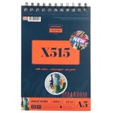 Professional master x mixed blok sa spiralom - odaberite format x515 - 300g - 15 lista a5 ( 617115 ) | ePonuda.com