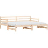  Dnevni krevet na razvlačenje 90 x 200 cm od masivne borovine | Eponuda.com