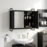  Viseci kupaonski ormar Crni hrast 64 x 20 x 56,5 cm | shoptok.hr