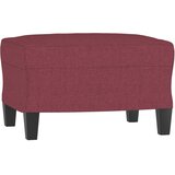  3-dijelni set sofa crvena boja vina od tkanine | Eponuda.com