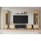 XXXL Dnevni Regal Helsinki 2, Barva Hrasta, 4-Delno | Shoptok.si