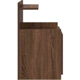 vidaXL Nočne omarice 2 kosa z 2 predaloma rjav hrast 40x36,5x62 cm | Shoptok.si