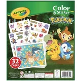 Color & Sticker: Pokémonova aktivnostna knjiga