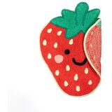 Sass & Belle Rdeča bombažna otroška preproga 60x52 cm Strawberry – | Shoptok.si