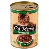 CAT MENU Vlažna hrana za mačke u konzervi sa ukusom govedine, 415g | Eponuda.com