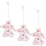 springos 3 leseni angelčki božični okraski Okrasek za božično drevo 6,5 cm, (21637875) | Shoptok.si