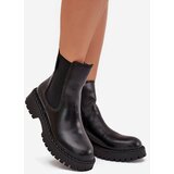 Big Star Leather Women's Ankle Boots Insulated With Zipper | Shoptok.si