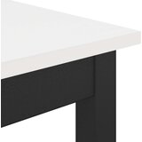  Stol za objedovanje Bijelo 60 x 60 x 75 cm Čvrsto borovo drvo | shoptok.hr