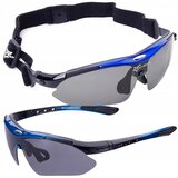 ROCKBROS okulary rowerowe POLARYZUJĄCE WYTRZYMAŁE wygodne czarno-niebieskie, (22006647) Cene