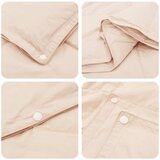  Set deka 2 kom. 240 x 220 cm Kapok i Poliester Bež - 240 x 220 cm 80 x 80 cm | shoptok.hr