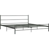  Za krevet sivi metalni 200 x 200 cm | shoptok.hr
