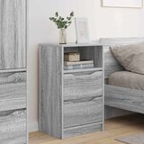  Noćni ormarići s ladicama 2 pcs Siva Sonoma 40 x 30 x 467 cm | shoptok.hr