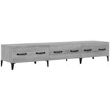 Furnova TV omarica siva sonoma 150x34,5x30 cm konstruiran les, (21922518) | Shoptok.si