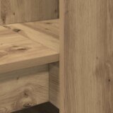  Stol s policom s pohranom hrast artisan 122 x 67 x 145 cm | shoptok.hr
