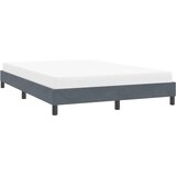  Okvir kreveta bez madraca tamnosiva 160x210 cm baršun | shoptok.hr