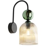  Zidna lampa SOPHIA 1xE14/10W/230V crna/zelena/zadimljeno bež | Eponuda.com