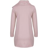 Pri Thin long sweatshirt with a diagonal zipper and a BEATA neck warmer | Shoptok.si