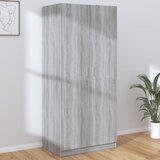 vidaXL garderobna omara siva sonoma 80x52x180 cm konstruiran les Cene