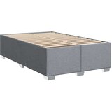 vidaXL Krevet s oprugama i madrac svjetlosivi 120 x 200cm od tkanine | shoptok.hr