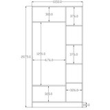 Hanah home Ormar Rb-119-02, 105x210x52 cm, Bež | Eponuda.ba