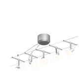 PAULMANN 94136 - Komplet 5xGU5,3/10W, kompletan sajlni sistem SHEELA 230V, hrom | Eponuda.com