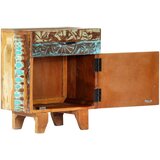  Ručno izrezbareni noćni ormarić od obnovljenog drva 40x30x50 cm | shoptok.hr