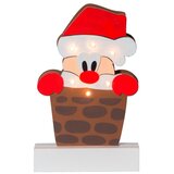 Eglo 410418 - LED Božićna dekoracija FREDDY 6xLED/0,06W/2xAA Deda Mraz | Eponuda.com