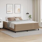  Krevetna konstrukcija Boja cappuccina 180 x 200 cm tkanina | shoptok.hr