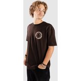 Dravus Souveneir Upcycle Boxy T-shirt dark chocolate Slike