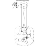 Eglo 31606 - visilica na sajli maserlo 3xE27/60W/230V | Eponuda.com
