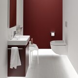 Laufen H8159610001041 Pro S 45 x 34 cm pravokotni stenski keramični umivalnik z odprtino za armaturo | Shoptok.si
