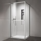 Copen Atlas PRO 1V tuš kabina hrom, staklo 6mm providno - 80x80x200 cm | ePonuda.com