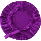 INF spalna kapa, nastavljiva svila, dolgi lasje, prava svila purple, (21538345) Cene