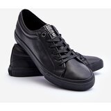 Big Star Men's Sneakers Made of Eco Leather Black | shoptok.hr