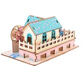  3d eko drvena puzzle - PROLEĆNA VILA | ePonuda.com