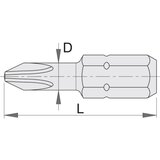 Unior nastavak krstasti (ph), 3 kom./pakovanje PH1 602389 | Eponuda.com