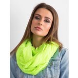 Fashion Hunters Fluo yellow scarf with metallic thread | Shoptok.si
