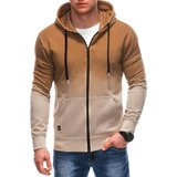Edoti Men's unbuttoned hooded sweatshirt OM-SSWS-0127 cene