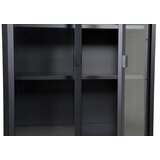 Venture Home vitrina Misha 35 × 150 × 75 cm, crna | shoptok.hr