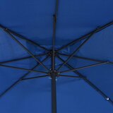  Vrtni suncobran Azurnoplava 295 x 295 x 245 cm | shoptok.hr