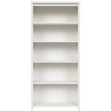 XXXL REGAL 90/200,5/40,5 cm bela, hrast sonoma | Shoptok.si