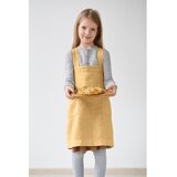 Linen Tales dječja žuta lanena pregača Pinafore, 72 x 45 cm Cijene