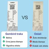 Gmb POS-TROL79-70mm Termo rolna 79x70mm, 5KOM, (60m, 53gsm BPA FREE) | Eponuda.com