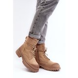 Boto Women's Beige Chunky Sole Boots Narelona | ePonuda.com