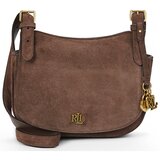 Polo Ralph Lauren Torbe za čez ramo MARCY CROSSBODY MEDIUM Kostanjeva Cene