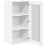  Zidni stakleni ormarić 2 pcs Bijelo 40 x 31 x 80 cm | shoptok.hr