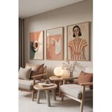 WALLXPERT Ç-300888 - 5070 višenamenski set dekorativnih slika (3 komada) | Eponuda.com