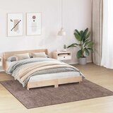  Protuklizni Shaggy Tepih Smeđa 200 x 200 cm PP | shoptok.hr